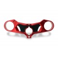 CNC Racing Carbon Fiber Inlay Upper Triple Clamp Kit for Ducati Panigale V4 / S / R / Speciale